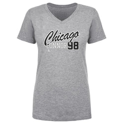 Connor Bedard Chicago Script 98 WHT (ONLINE ORDER ONLY)