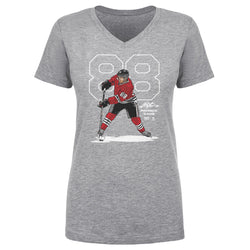 Patrick Kane Chicago Outline WHT (ONLINE ORDER ONLY)
