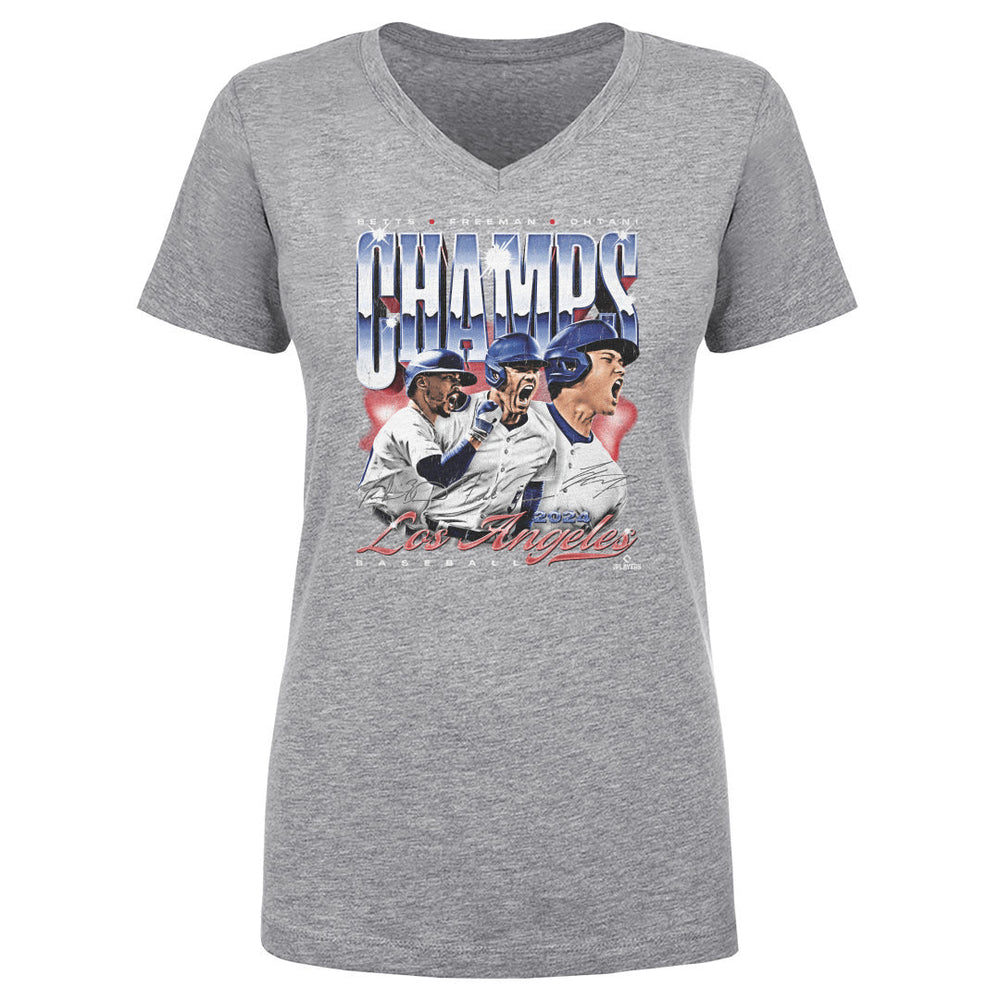 Los Angeles Baseball 2024 Champs Trio Vintage WHT (ONLINE ORDER ONLY)
