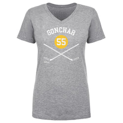 Sergei Gonchar Pittsburgh 55 Sticks WHT