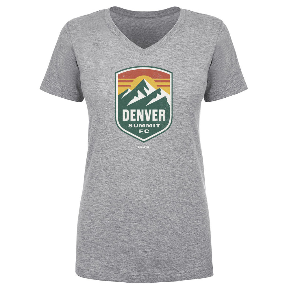 Denver Summit FC Vintage Primary Logo Gray WHT (ONLINE ORDER ONLY)