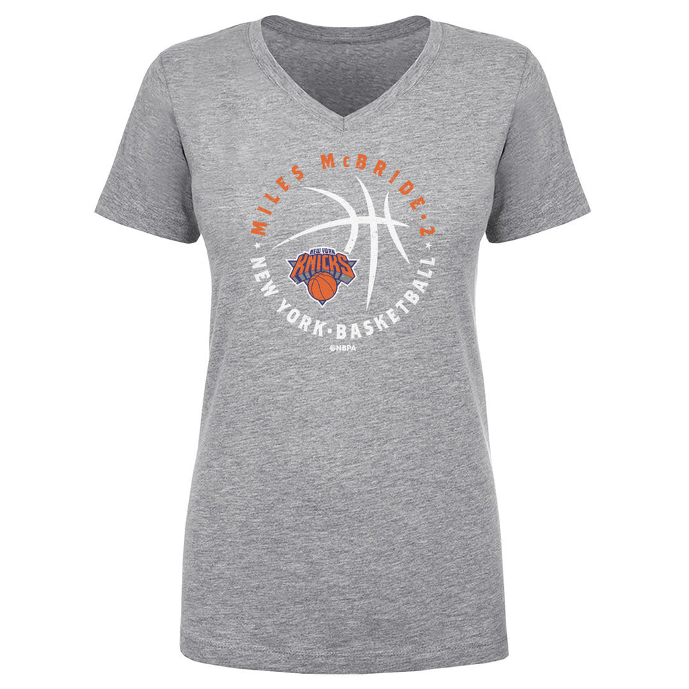Miles McBride New York Knicks Player Ball WHT (ONLINE ORDER ONLY)