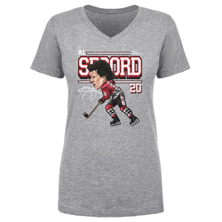 Al Secord Chicago Cartoon WHT (ONLINE ORDER ONLY)