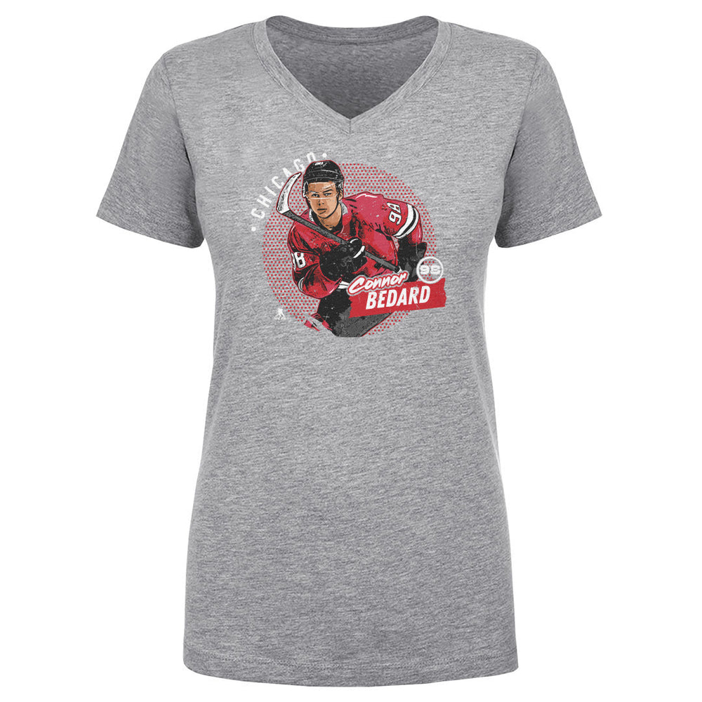 Connor Bedard Chicago Dots WHT (ONLINE ORDER ONLY)