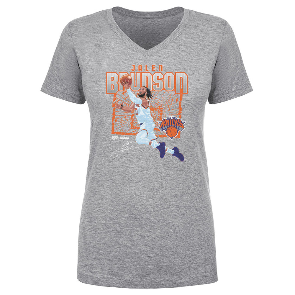 Jalen Brunson New York Knicks Shattered WHT (ONLINE ORDER ONLY)