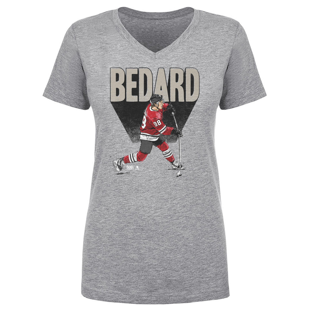 Connor Bedard Chicago Bold WHT (ONLINE ORDER ONLY)