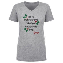Christmas Tell Me What You Want Santa (ONLINE ORDER ONLY)