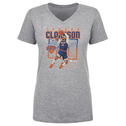 Jordan Clarkson New York Knicks Shattered WHT (ONLINE ORDER ONLY)
