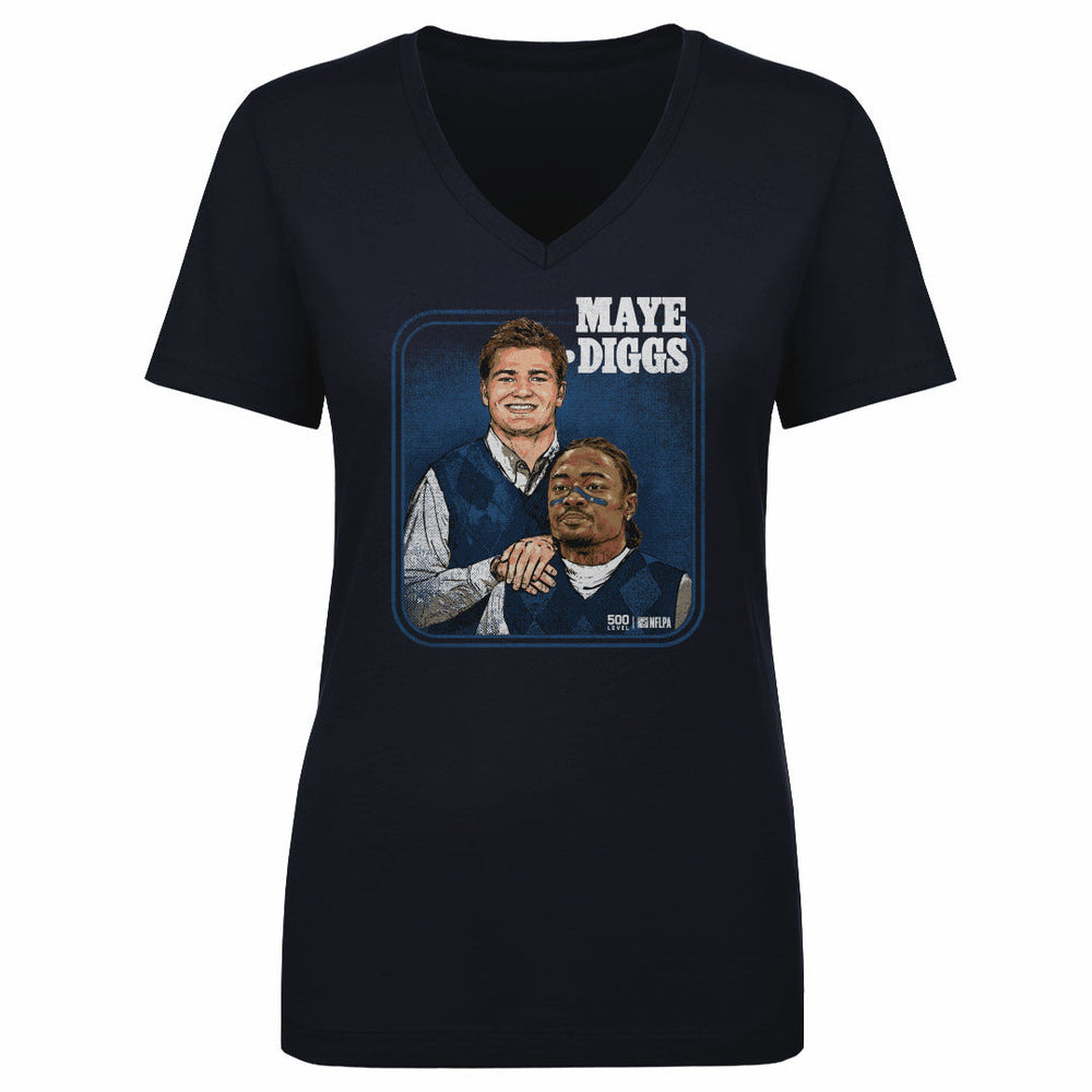 Drake Maye & Stefon Diggs New England Step Brothers WHT (ONLINE ORDER ONLY)