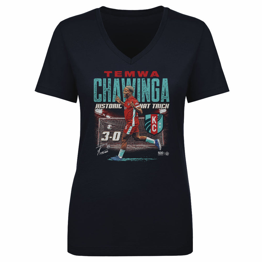 Temwa Chawinga Kansas City Current 2026 Hat Trick WHT (ONLINE ORDER ONLY)