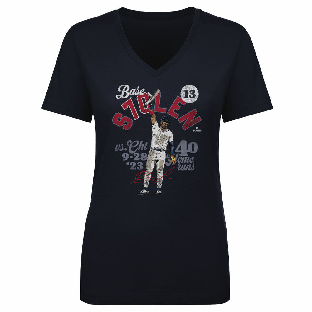Ronald Acuna Jr. Atlanta 40-70 Club WHT