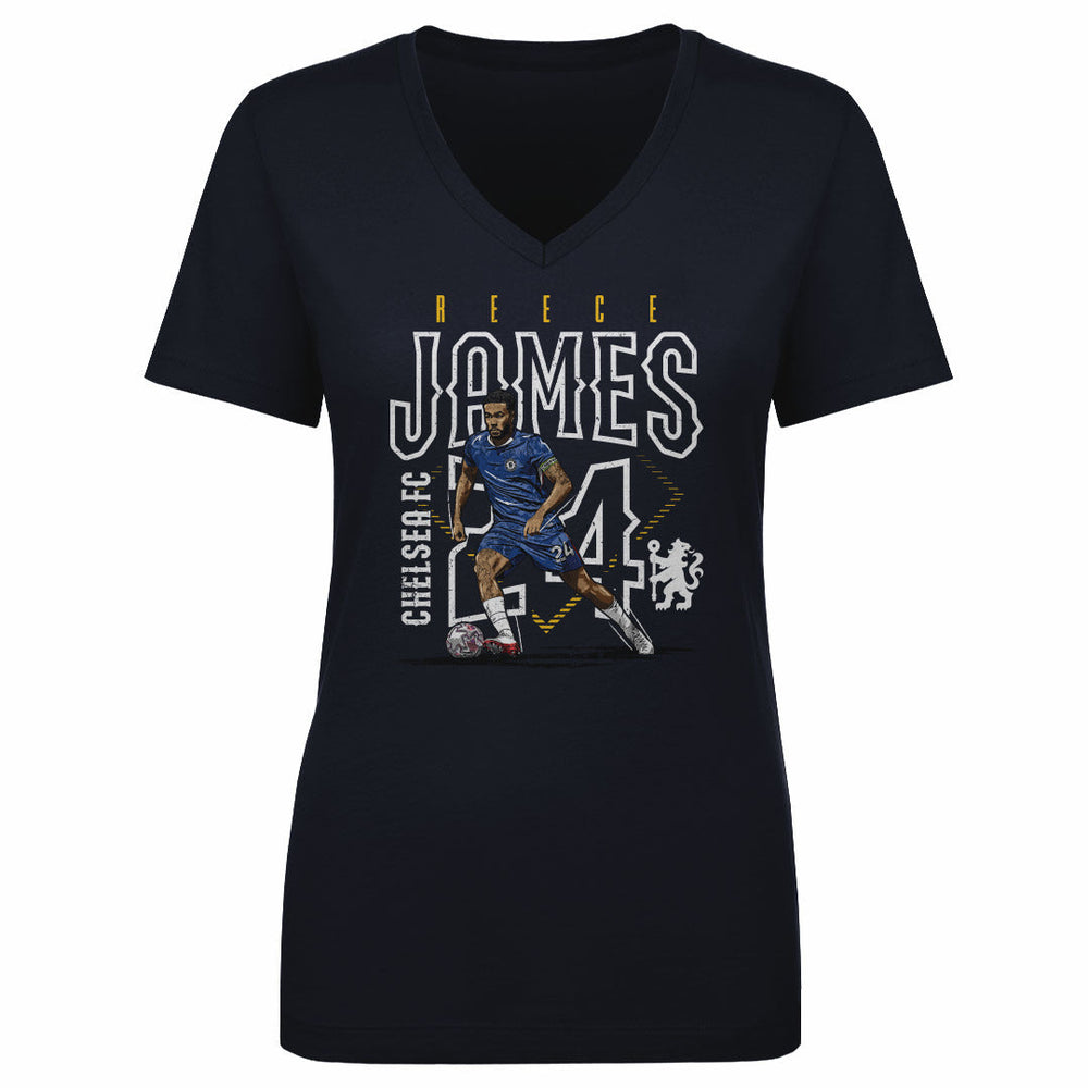 Reece James Chelsea FC Outline Number WHT (ONLINE ORDER ONLY)