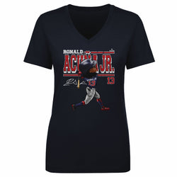 Ronald Acuna Jr. Cartoon WHT