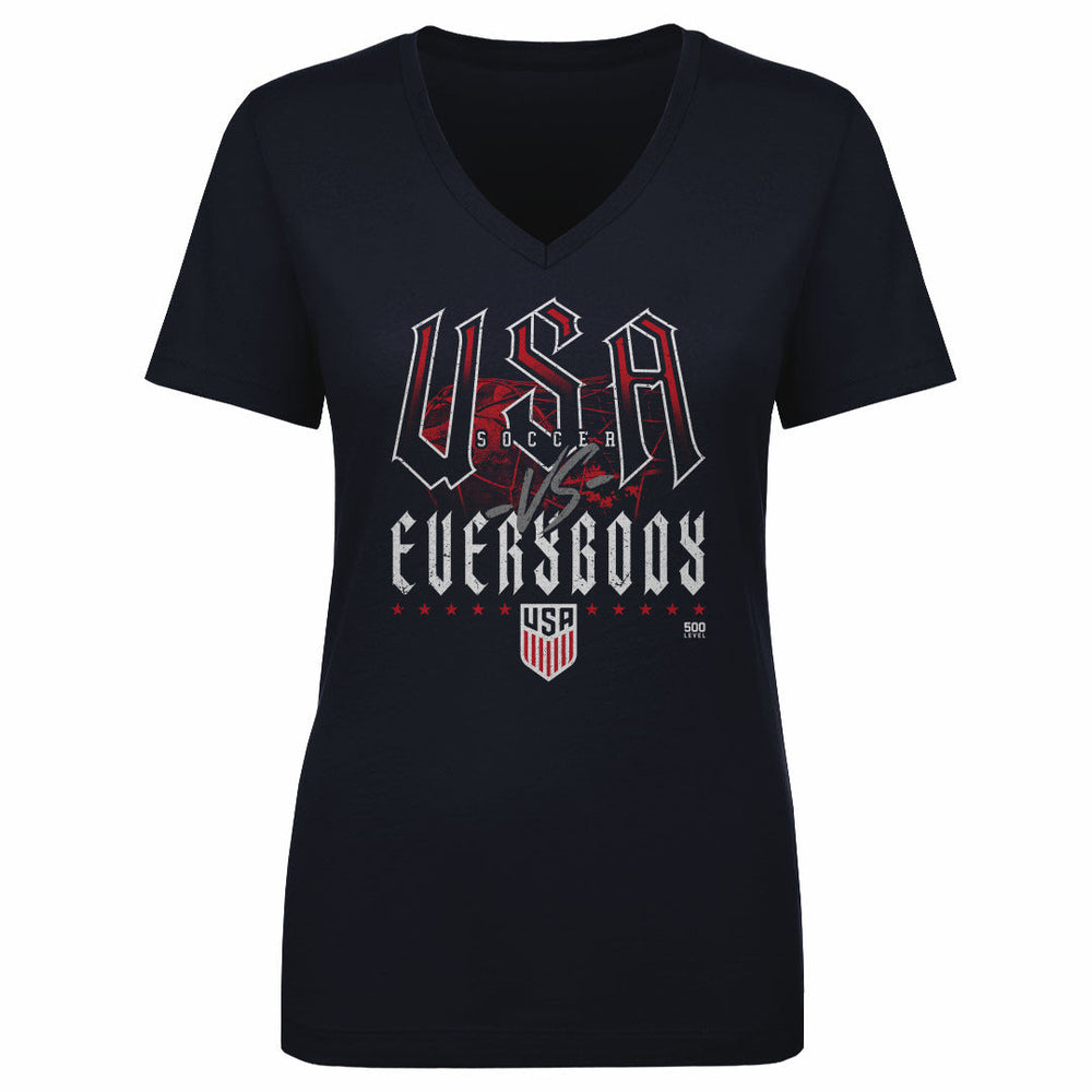 U.S. Soccer Vs. Everybody Grunge WHT