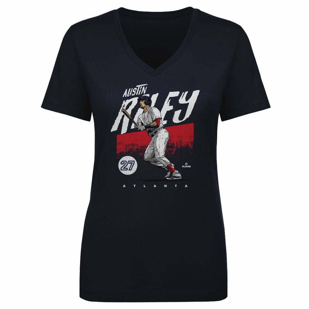 Austin Riley Atlanta Grunge WHT