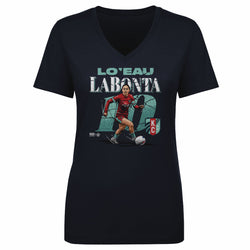 Lo'eau LaBonta Kansas City Current Cracked Number WHT (ONLINE ORDER ONLY)