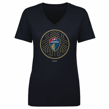 North Carolina Courage Soccer Ball WHT