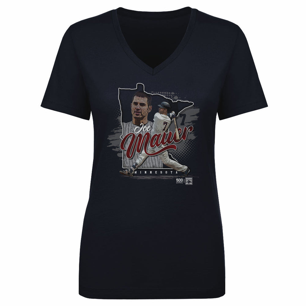 Joe Mauer Minnesota State Silhouette WHT (ONLINE ORDER ONLY)