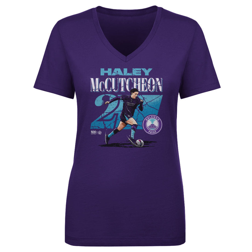 Haley McCutcheon Orlando Pride Cracked Number WHT (ONLINE ORDER ONLY)