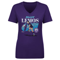 Ally Lemos Orlando Pride Cracked Number WHT (ONLINE ORDER ONLY)