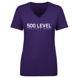 500 LEVEL Wordmark WHT (ONLINE ORDER ONLY)
