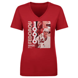 Sergei Fedorov Detroit 5 Goal Game 1996 WHT (ONLINE ORDER ONLY)