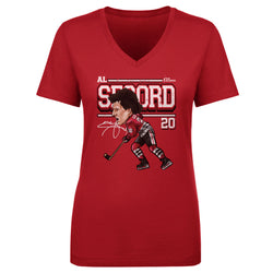 Al Secord Chicago Cartoon WHT (ONLINE ORDER ONLY)
