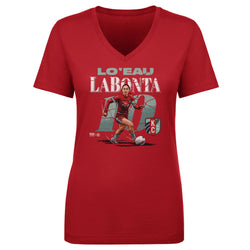 Lo'eau LaBonta Kansas City Current Cracked Number WHT (ONLINE ORDER ONLY)