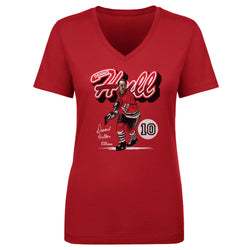 Dennis Hull Chicago Retro Script WHT (ONLINE ORDER ONLY)