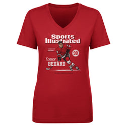 Connor Bedard Sports Illustrated & Chicago Card WHT (ONLINE ORDER ONLY)