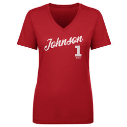 Jalen Johnson Atlanta Script WHT
