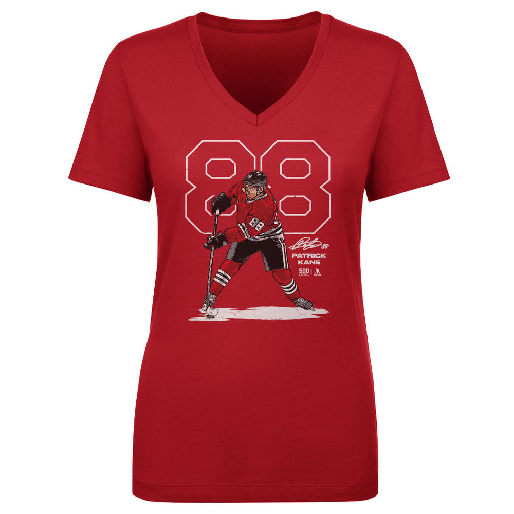 Patrick Kane Chicago Outline WHT (ONLINE ORDER ONLY)