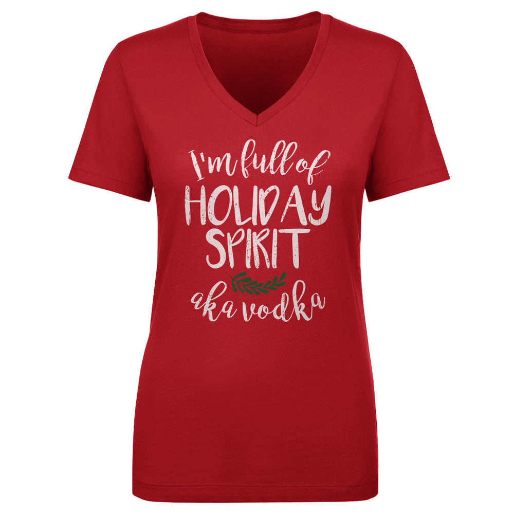 Christmas I'm Full Of Holiday Spirit WHT (ONLINE ORDER ONLY)
