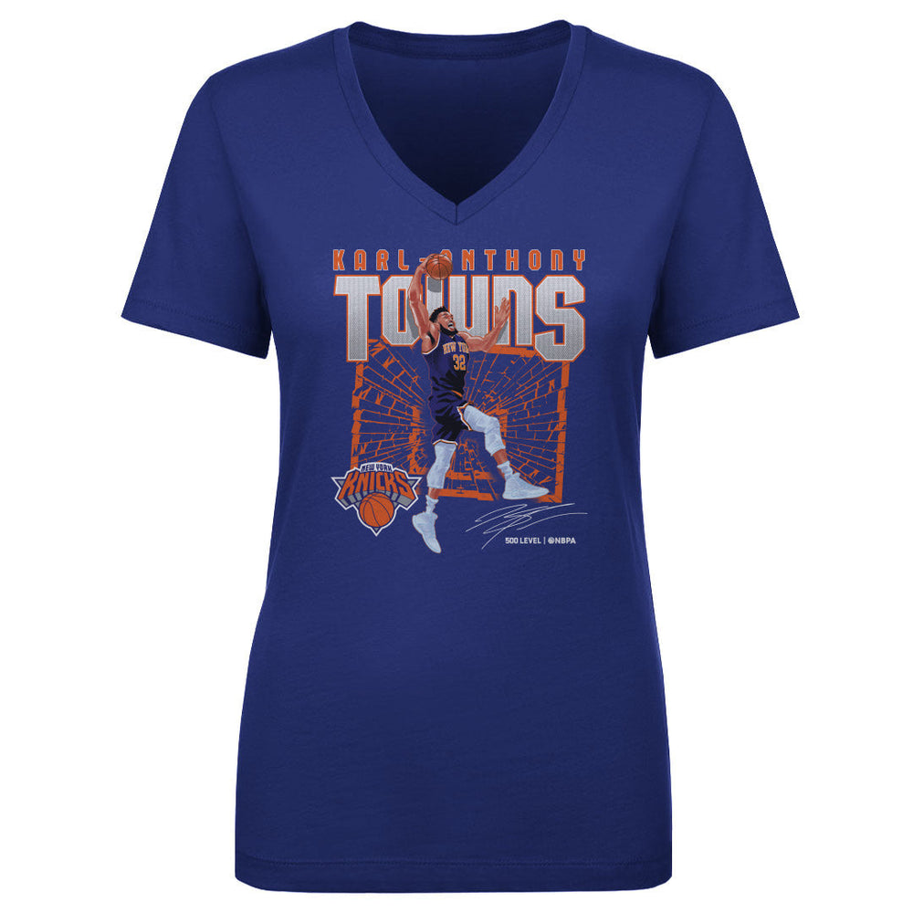 Karl-Anthony Towns New York Knicks Shattered WHT (ONLINE ORDER ONLY)