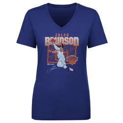 Jalen Brunson New York Knicks Shattered WHT (ONLINE ORDER ONLY)