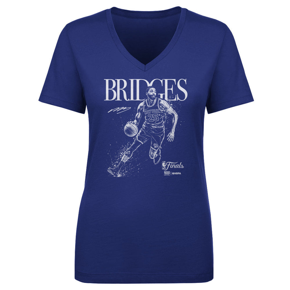 Mikal Bridges New York Knicks NBA Finals 2026 Mono WHT (ONLINE ORDER ONLY)