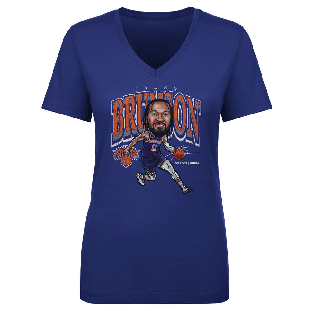 Jalen Brunson New York Knicks Cartoon WHT (ONLINE ORDER ONLY)