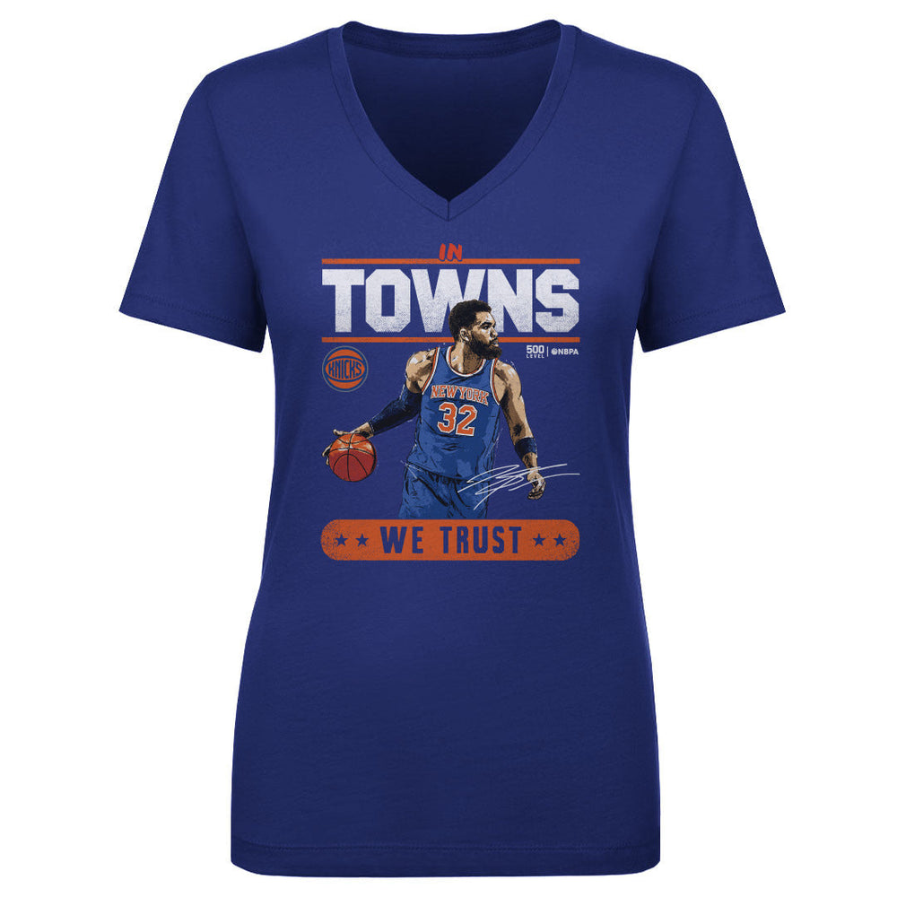 Karl-Anthony Towns New York Knicks Trust WHT (ONLINE ORDER ONLY)