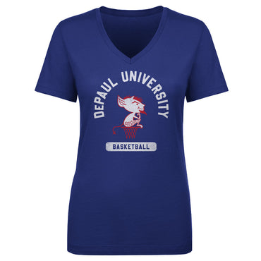 DePaul Blue Demons Mascot Basketball WHT