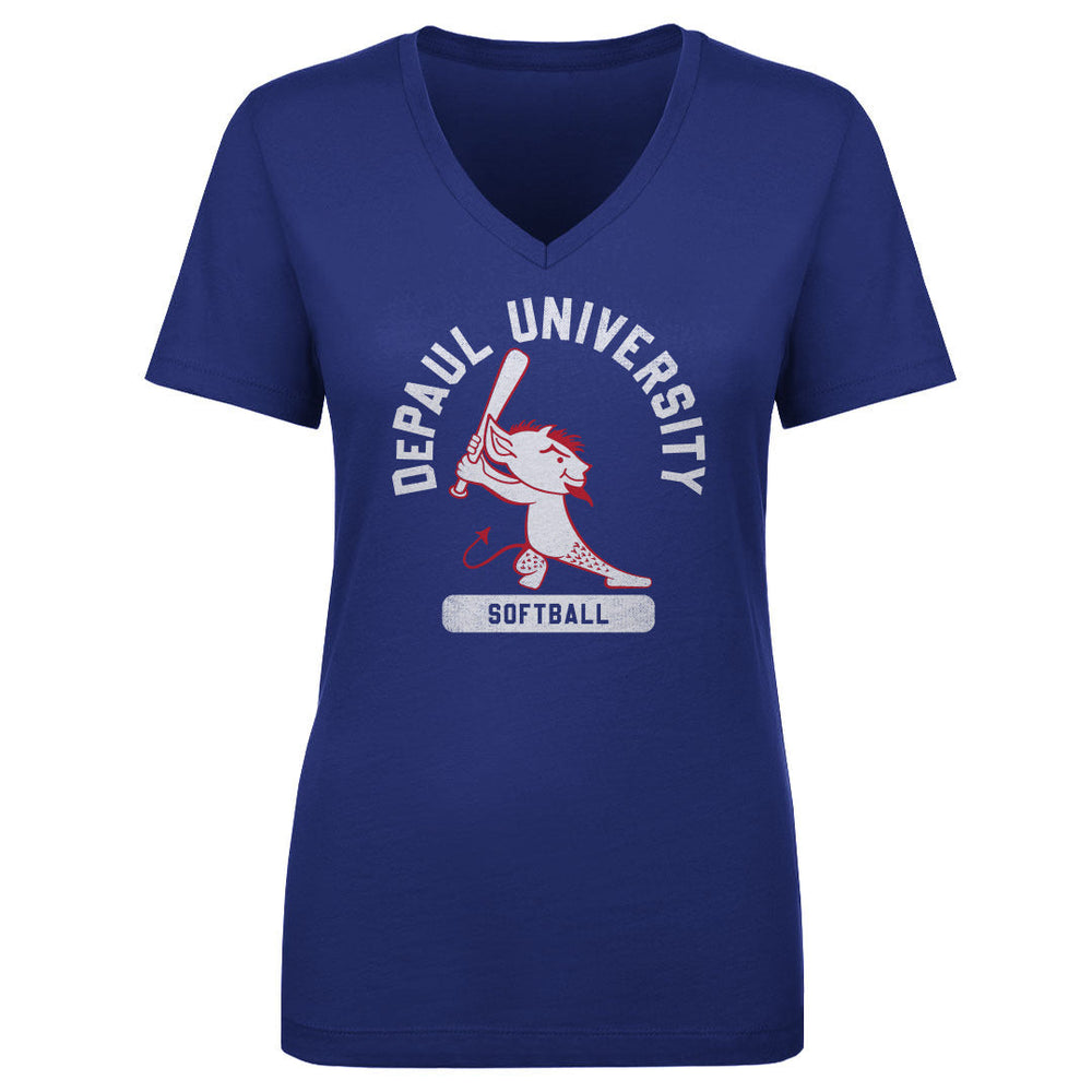 DePaul Blue Demons Billy Softball WHT