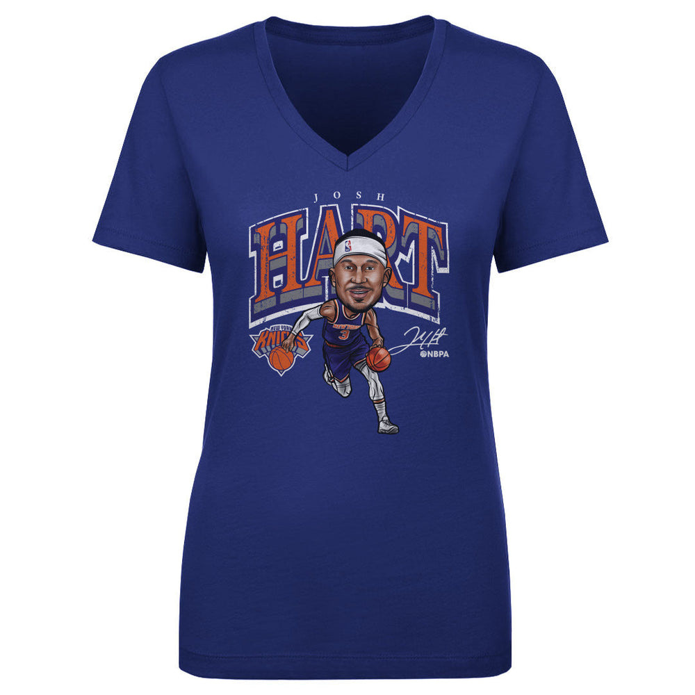 Josh Hart New York Knicks Cartoon WHT (ONLINE ORDER ONLY)