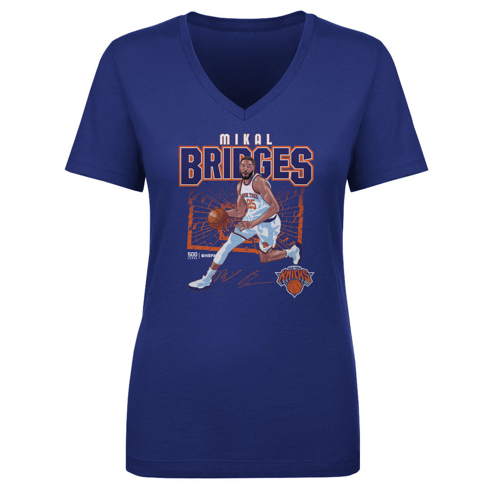 Mikal Bridges New York Knicks Shattered WHT (ONLINE ORDER ONLY)