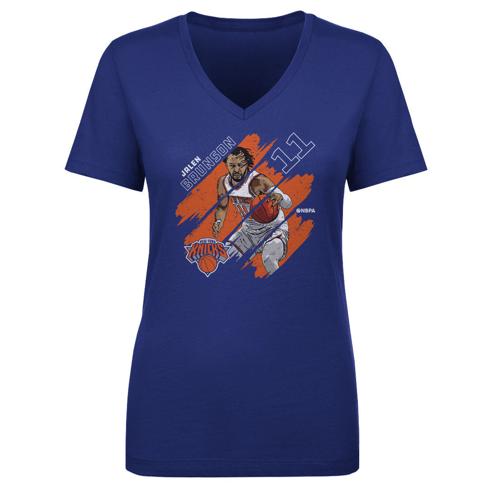 Jalen Brunson New York Knicks Stripes WHT (ONLINE ORDER ONLY)
