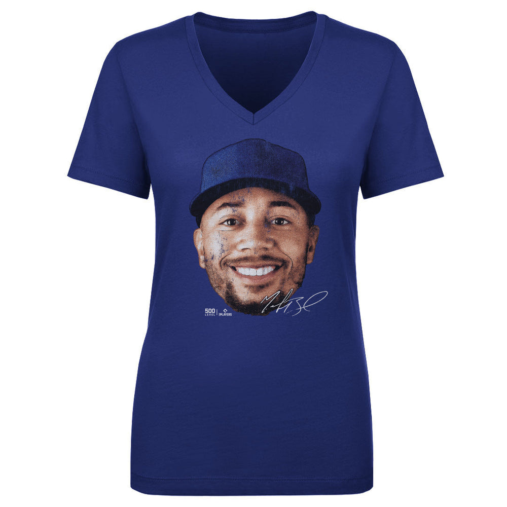 Mookie Betts Los Angeles D Vintage Head WHT (ONLINE ORDER ONLY)