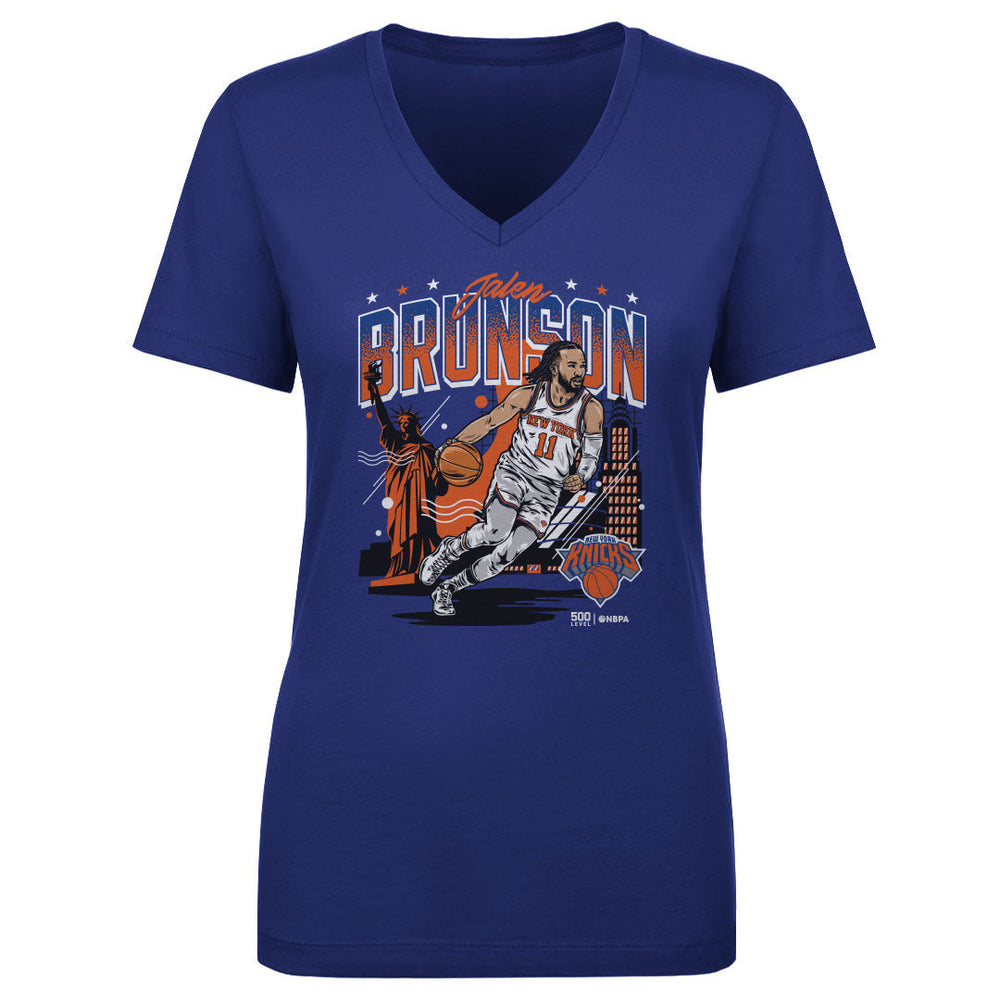 Jalen Brunson New York Knicks Skyline WHT (ONLINE ORDER ONLY)