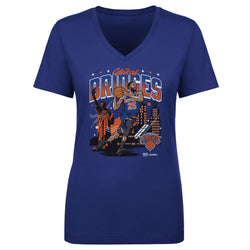 Mikal Bridges New York Knicks Skyline WHT (ONLINE ORDER ONLY)