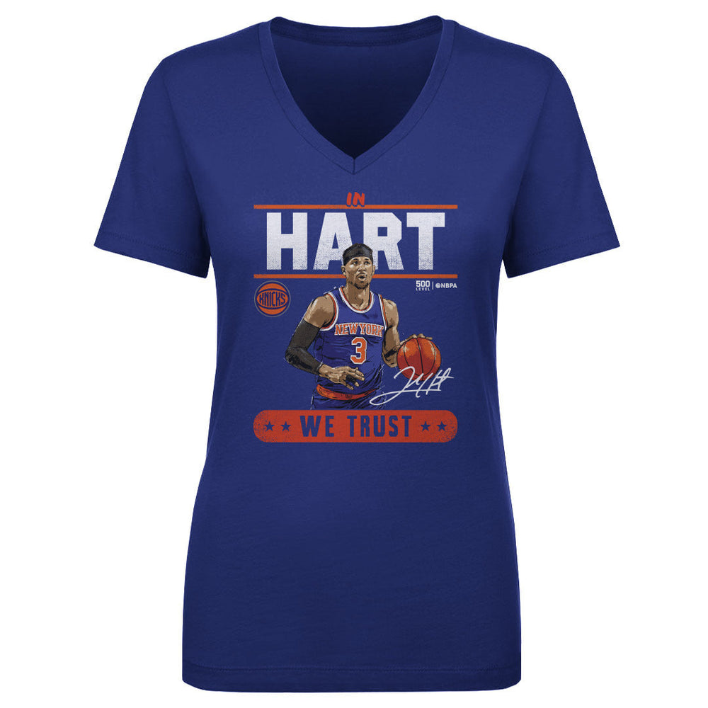 Josh Hart New York Knicks Trust WHT (ONLINE ORDER ONLY)
