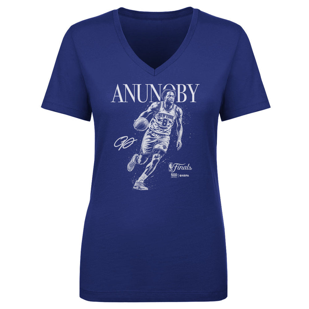 OG Anunoby New York Knicks NBA Finals 2026 Mono WHT (ONLINE ORDER ONLY)