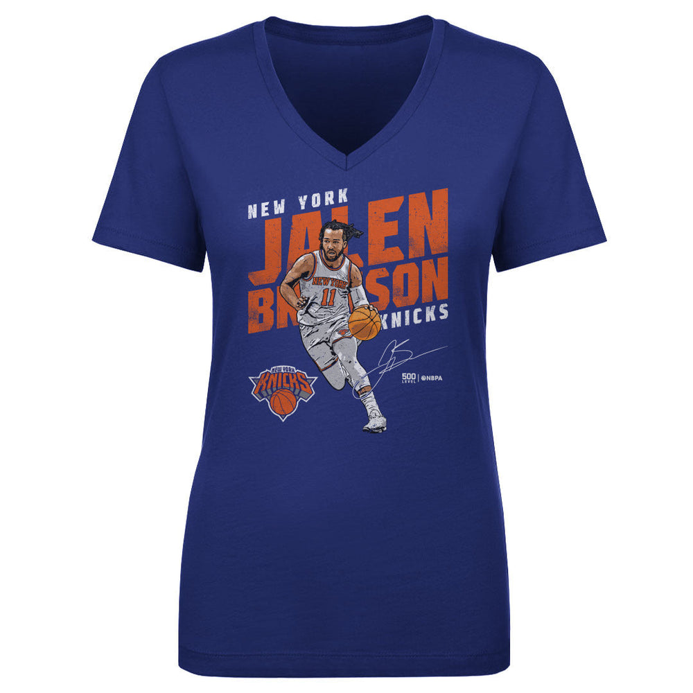 Jalen Brunson New York Knicks Slant WHT (ONLINE ORDER ONLY)