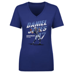 Daniel Jones Indianapolis Name Number WHT